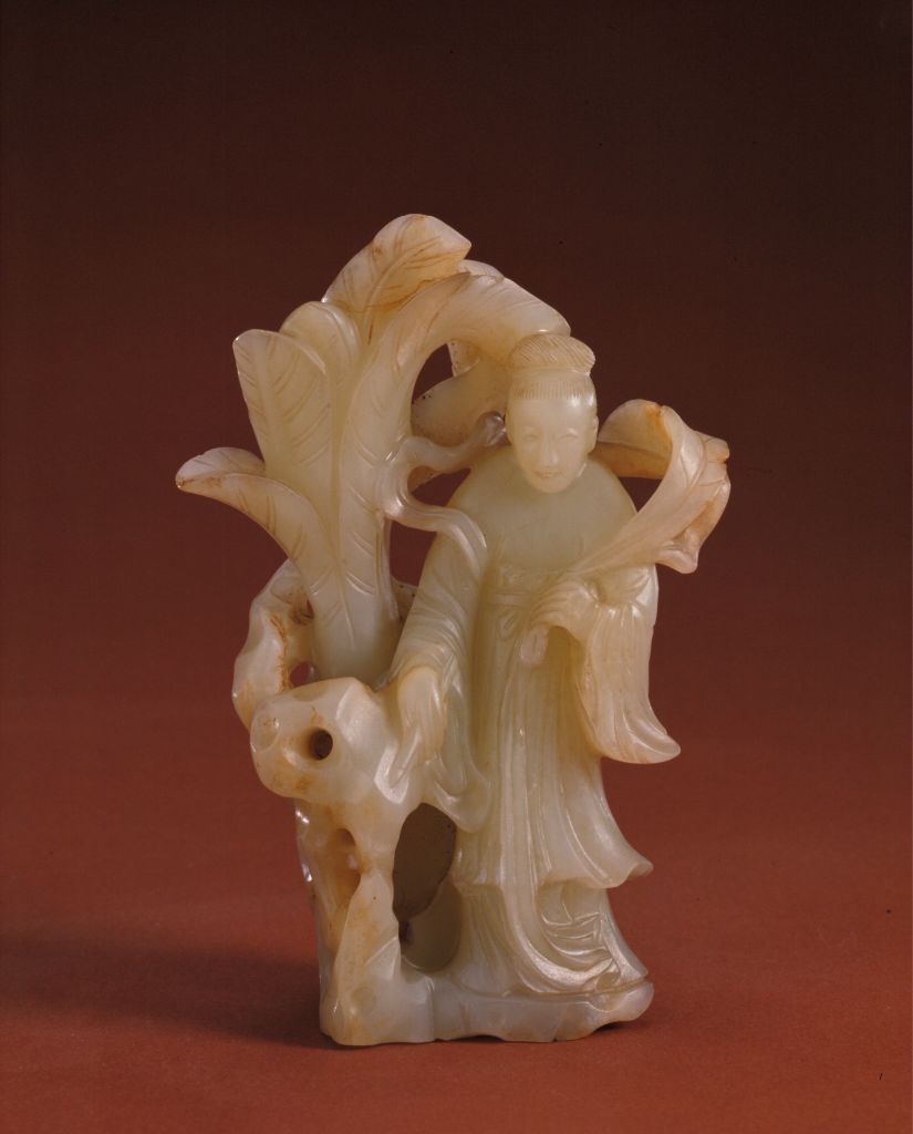 图片[1]-White jade banana lady-China Archive